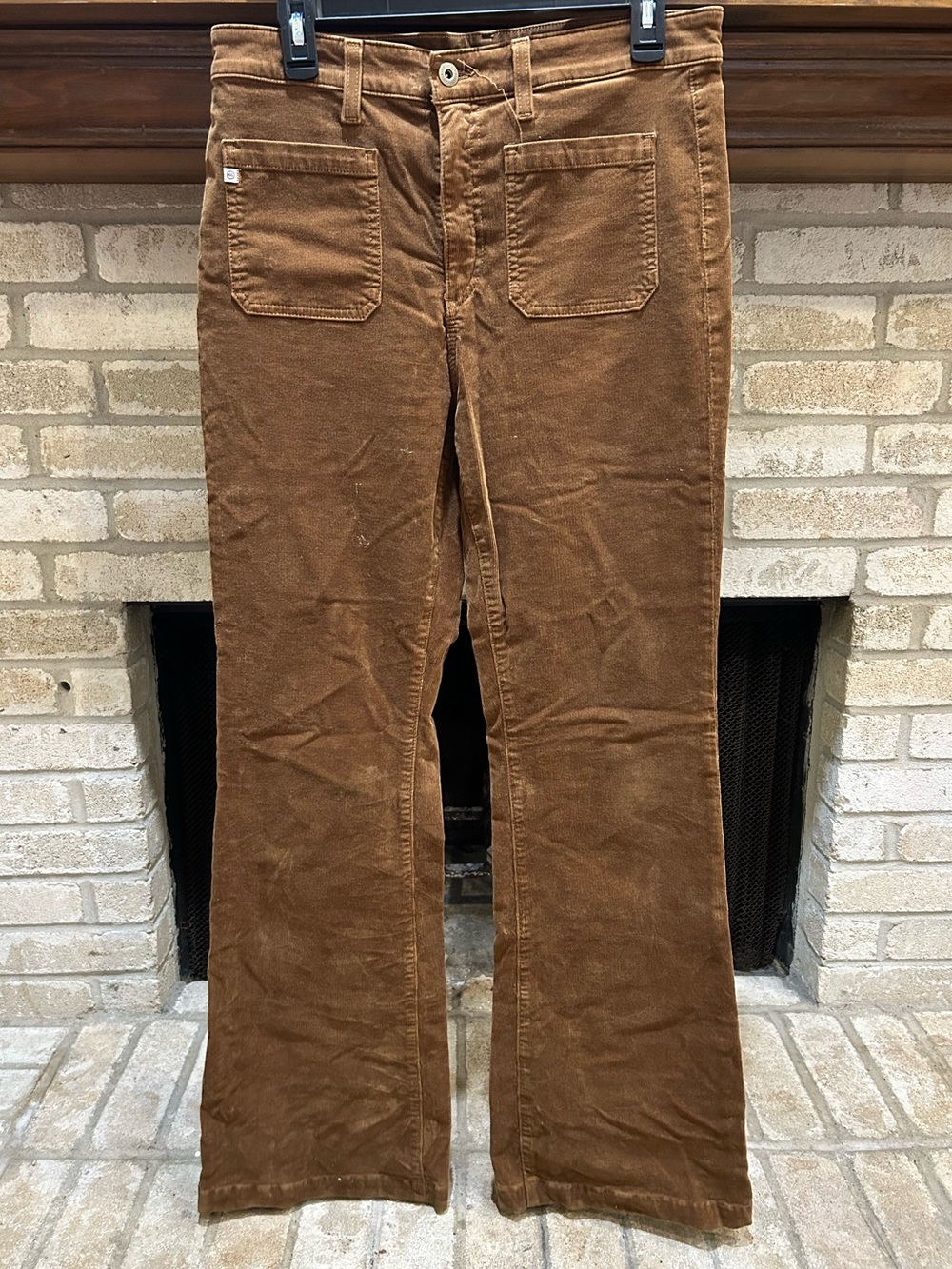 Women’s Brown Corduroy Jeans - Classic Flare EUC